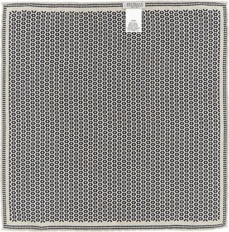 Brunello Cucinelli Silk Geometric Pocket Square - Multicolor