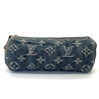 Louis Vuitton Monogram Monogram Denim Pouch (Pre-Owned)