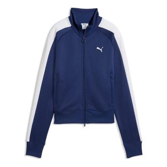 Puma (WMNS) PUMA T7 Short Track Jacket Blue Jewel 629796-49