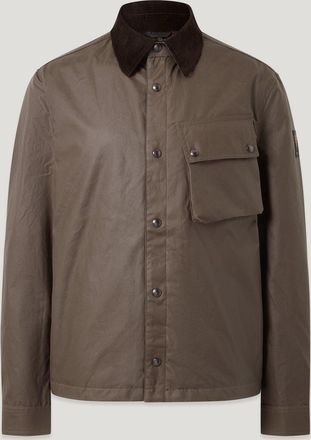 Belstaff Ground Jacket Mens Waxed Cotton Dark Asphalt Size 2XL
