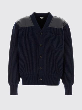 Bottega Veneta V-Neck 100% Wool Cardigan with Button Closure