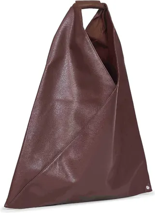 Maison Margiela Womens Shoulder Bag Cocoa Brown Polyurethane Handbags Hand