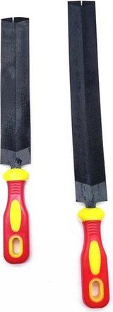 OEM Lima En Forma De Diamante (6 Pulgadas / 8 Pulgadas), Mango Rojo, Amarillo, Lima Para Motosierra, Lima De Acero De Dientes Finos Para Carpinter&iacute;a