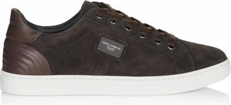 Dolce & Gabbana Sneakers - Heren - Schoenen - Bruin - Maat: 40 1/2 EU Leer