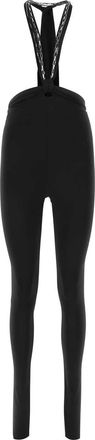 The Attico Black Stretch Polyester Ruby Pant