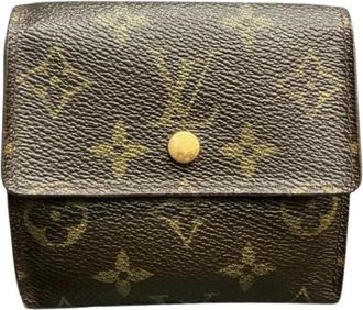 Louis Vuitton Pre-owned Wallets, female, Brown, Size: ONE SIZE Pre-owned Canvas Wallet
