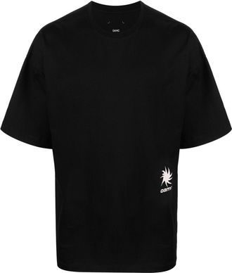 Tシャツ・カットソー OAMC BLACK COTTON T-SHIRT OAMC_24E28OAJ19COT00914001_01_