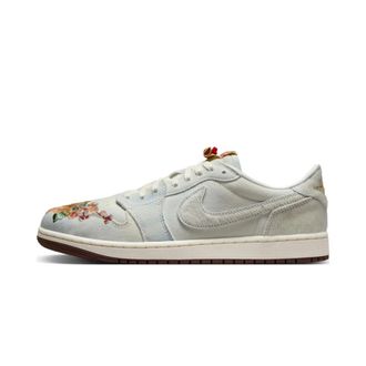 Nike Jordan 1 Retro Low OG Chinees Nieuwjaar - unisex - Sport - Grijs - Maat: 42 1/2 EU Leer