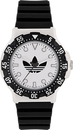 adidas Originals ADIDAS Originals Discoverer Two Unisexs Black Watch AOSY25516 Silicone - One Size
