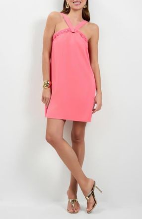 Trina Turk San Pietro Dress in Corso Coral at Nordstrom, Size X-Large