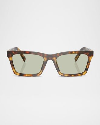 Miu Miu MUA05S Rectangular Acetate Sunglasses