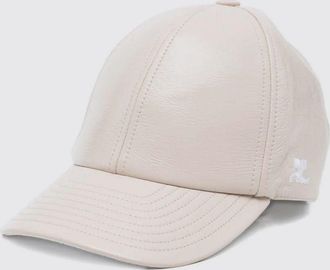 Courr&egrave;ges Cappello da baseball in pelle sintetica Courr&Egrave;ges