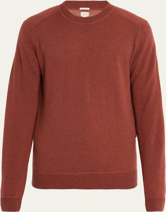 Massimo Alba Mens Soft Cashmere Crewneck Sweater