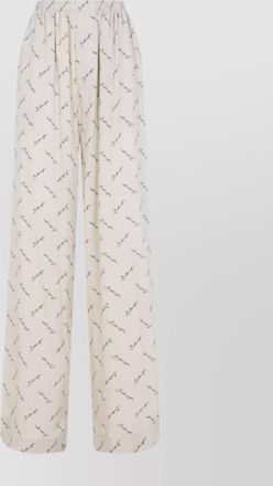 Balenciaga wide leg pyjama pants