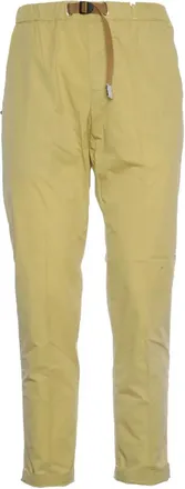 White Sand Pantaloni Greg con vita regolabile - Giallo