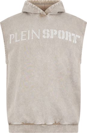 Plein Sport Hoodie Vest Crackle Scratch