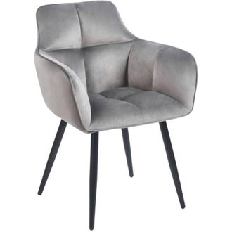 OEM Silla K40-fx De Terciopelo Gris
