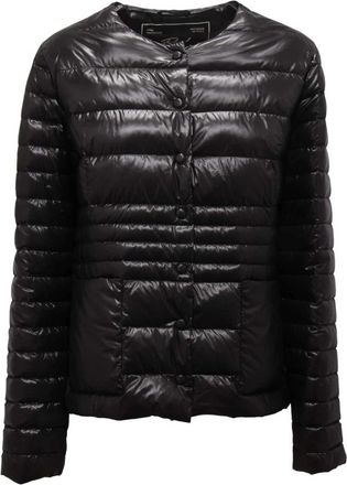 Emma & Gaia Down Light Jacket 44Rs 301 - Dames - Gewatteerde jassen - Zwart - L - Jassen