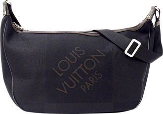 Louis Vuitton Noir Damier Geant Canvas Shoulder Bag (Pre-Owned)