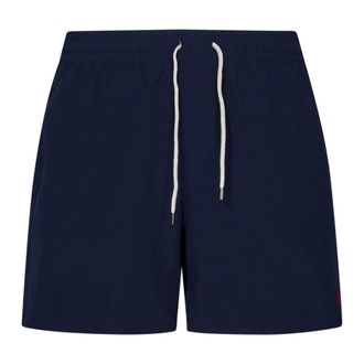 Polo Ralph Lauren Beachwear, male, Blue, Size: XL Traveler Shorts