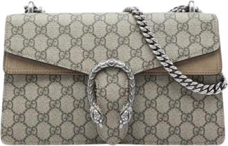 Gucci Pre-owned Dionysus Shoulder Bag - Dames - Vintage Schoudertas - Beige - ONE Size - Leer - Vintage