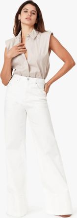Habitual Emerson Relaxed Flare Jeans In White