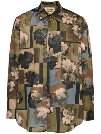 Uma Wang Tab shirt - Green