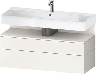 Duravit Qatego Mueble Bajo Lavabo, 1 Extra&iacute;ble Y 1 Caj&oacute;n, - Duravit