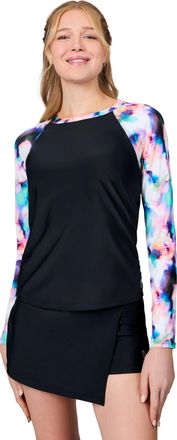 Free Country Womens Long Sleeve Swim Shirt
