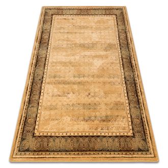 RugsX Rugsx - Alfombra De Lana Omega Lava Color Miel Brown 100x150 Cm