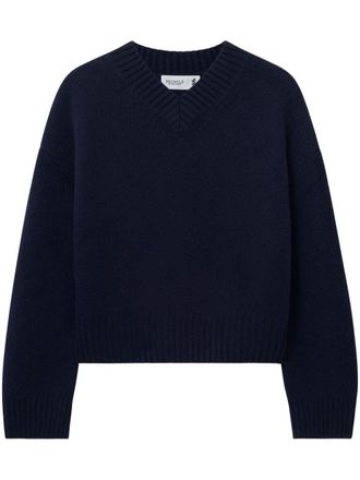 Pringle Of Scotland V-neck cashmere jumper - Blue