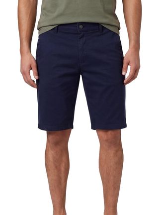 Brax Brax chino shorts donkerblauw katoen elastaan