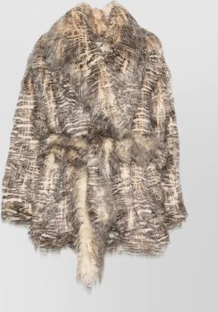 Entire studios faux fur coat