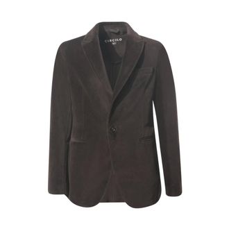 Circolo 1901 Giacca monopetto - - Jackets - Uomo - Marrone - L