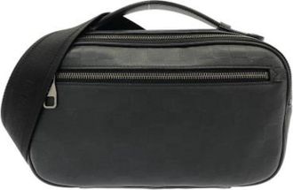Louis Vuitton Pre-owned Vintage Schoudertas - Heren - Vintage Schoudertas - Zwart - ONE Size - Leer - Vintage