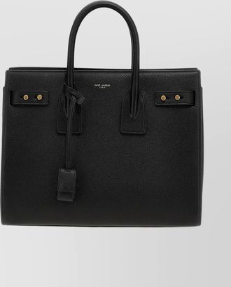Saint Laurent sac de jour calf leather tote bag