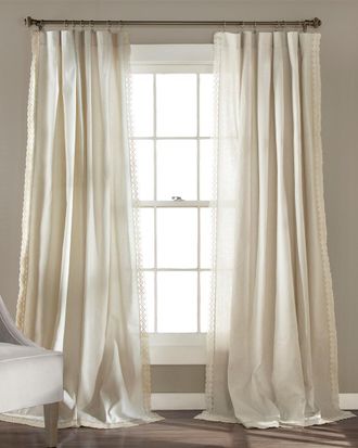 Triangle Home Fashions Rosalie Window Curtain Panel