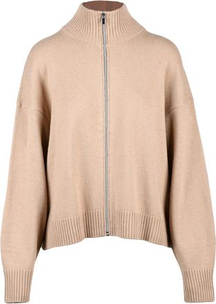Pennyblack Beige Polyamide-Blend Zip Cardigan