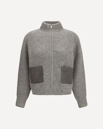 Fabiana Filippi Maglione in filato bottonato con lurex Woman 40