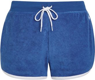 Polo Ralph Lauren Logo-embroidered Terry Shorts - Blue - XS (UK6 / XS)