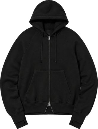 Thom Krom Relaxed Fit Zip-Up Hoodie