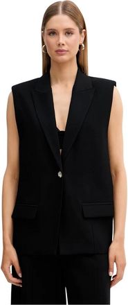 Vicolo Donna, Giacche, Nero, S, new