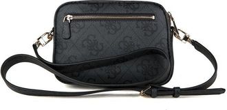 Guess Womens Crossbody Bag Coal Logo Polyurethane - Crossbody-Bags