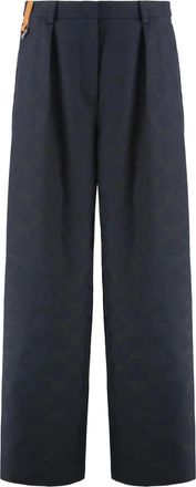 MCM Pantaloni Lauretos con pieghe - Blu