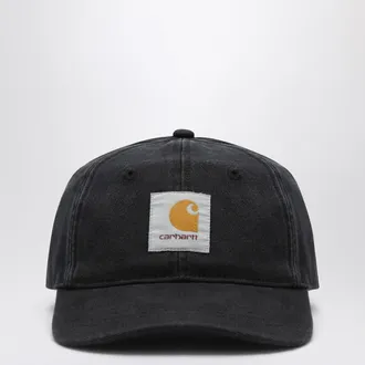 Carhartt Work in Progress Canvas Cap Black/Stone washed