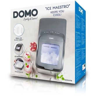 Domo Macchina per ghiaccio Pro - DOMO - DO9247IB - 2,8 litri - 145 W - Ghiaccio in 8 min