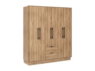 VENTE-UNIQUE.COM Armario madera color natural claro