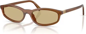 Miu Miu Eyewear MUA06S Sunglasses - Brown