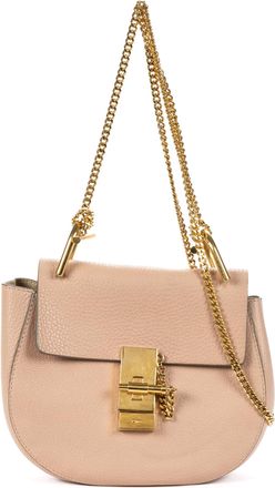 Chlo&eacute; Pre-owned Womens Drew Crossbody Bag Mini Shoulder Bag - Pink - One Size