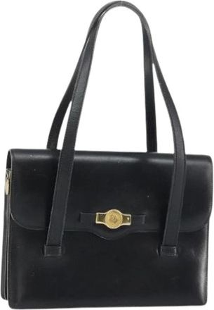 Dior Pre-owned Vintage Handtas - Dames - Vintage Handtas - Zwart - ONE Size - Leer - Vintage